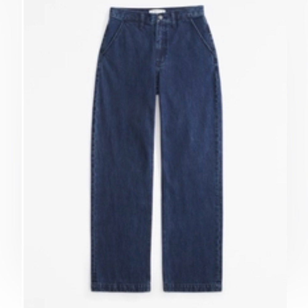 Abercrombie & Fitch High Rise Loose Jean sz16 L